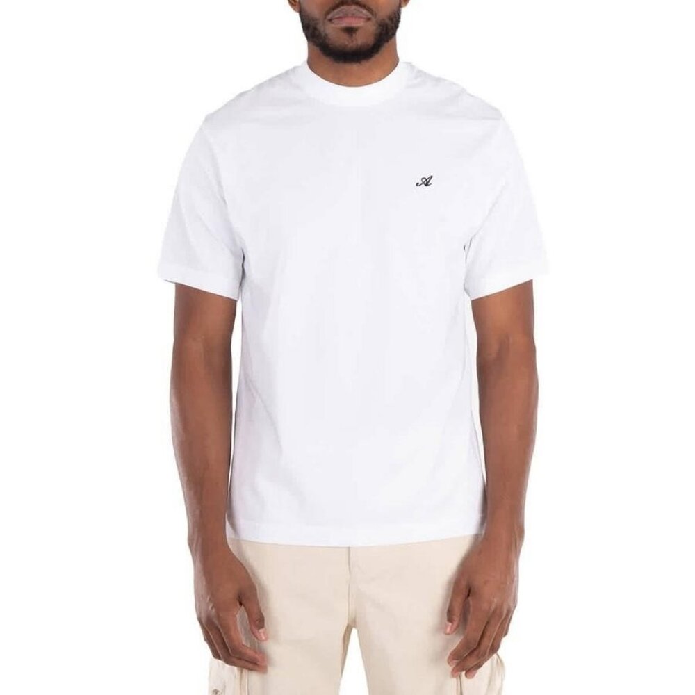 FX01490B New Axel Arigato Signature Cotton T-Shirt, Size Small